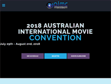 Tablet Screenshot of movieconvention.com.au